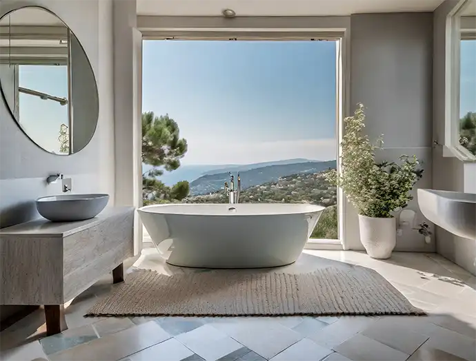 Rénovation salle de bain à Eze