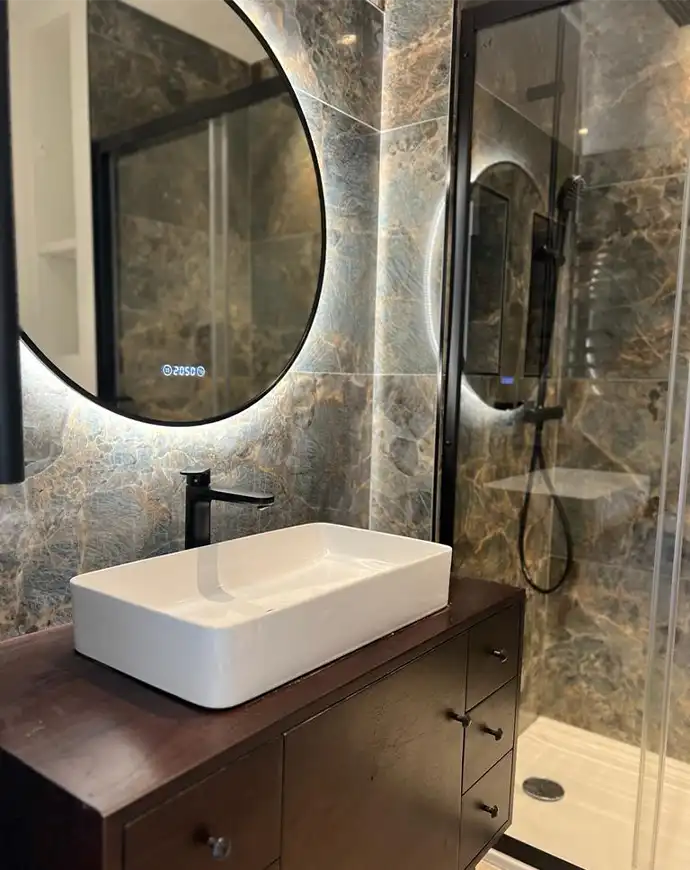 Rénovation salle de bain à Nice Gambetta